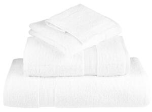 Ręczniki premium, solund, 4 szt., białe, 80x200 cm, 600 g/m²