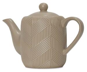 Ceramiczny zaparzacz do kawy i herbaty 900ML czajniczek Geometry Beige MAESTRO
