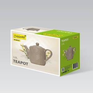 Ceramiczny zaparzacz do kawy i herbaty 900ML czajniczek Geometry Beige MAESTRO