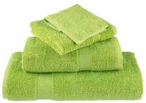 Ręczniki premium solund, 4 szt., zielone, 100x200 cm, 600 g/cm²
