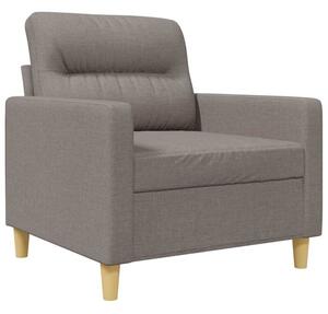 Fotel, taupe, 60 cm, obity tkaninÄ