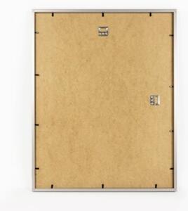 Ramka na zdjęcia 40x50 cm rama MDF ramki do zdjęć 50x40 cm kolor srebrny FRAMAI®