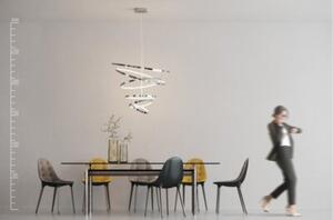 Lampa wisząca Azzardo Wheel 6 Long DIMM AZ2990 – stylowa, 6-punktowa, ściemnialna do salonu i jadalni