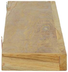 Półki ścienne, 2 szt., 110x15x4 cm, lite drewno tekowe