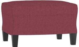 Sofa 3-osobowa z podnÃ³Å¼kiem winna czerwieÅ 180 cm, tkaninÄ