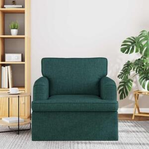 ModuÅowa kanapa w ciemnej zieleni z ergonomicznym designem