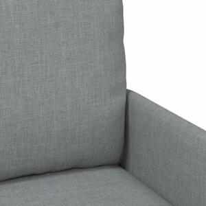 Nowoczesna sofa w minimalistycznym stylu jasnoszara