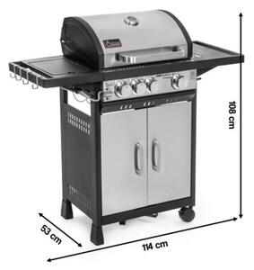 Grill ogrodowy gazowy ACTIVA Nebraska 19741GS