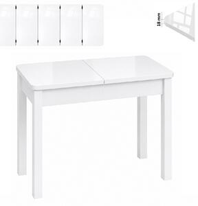 Stół 60x80/230 cm prostokątny rozkładany, blat zaowalony 1,8 cm, nogi i calgi Drewniane „ Kwadratowe ” I ArtDHome