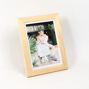 Ramka na zdjęcia 13x18 cm z drewna surowego sosnowa ramka DIY FRAMAI®