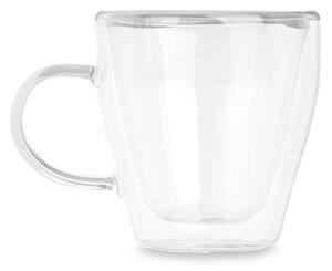 Zestaw kubków z podwójnym dnem i ściankami, 6 sztuk, 270 ml