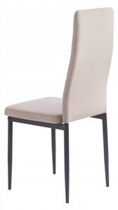 Nowoczesne krzesło kuchnia jadalnia salon tapicerowane Mark II KT117 taupe
