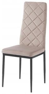 Nowoczesne krzesło kuchnia jadalnia salon tapicerowane Mark II KT117 taupe
