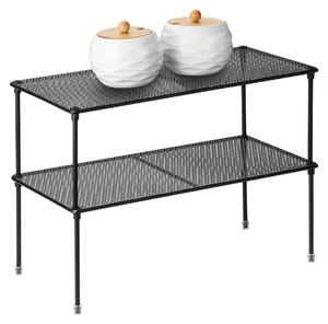 Organizer kuchenny - Stapelbarny - Rozszerzalny - 35 x 18 x 13 cm - Zestaw 2 szt