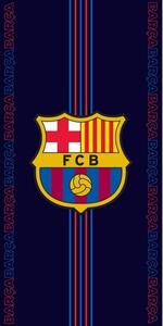 Ręcznik piłkarski FC Barcelona Racing, 70 x 140 cm