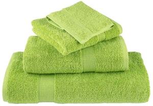Ręczniki premium solund, 4 szt., zielone, 80x200 cm, 600 g/cm²
