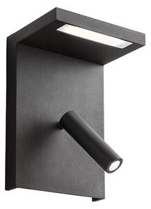 Redo Redo 01-1500 - LED Kinkiet punktowy AGOS LED/6W/230V +LED/3,2W USB czarny UN1674