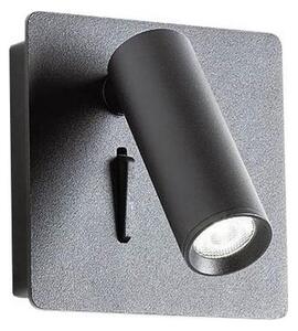 Redo Redo 01-2340 - LED Kinkiet punktowy TOMIX LED/3,2W/230V czarny UN1684