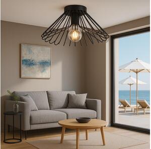 ONLI ONLI - Plafon DUCCIO 1xE27/22W/230V śr. 40 cm czarny OL0462