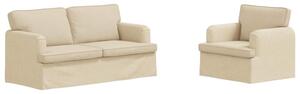 ModuÅowa sofa kremowa z ergonomicznym designem i trwaÅÄ konstrukcjÄ