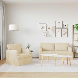ModuÅowa sofa kremowa z ergonomicznym designem i trwaÅÄ konstrukcjÄ