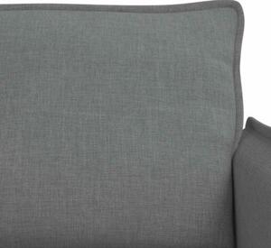 ModuÅowa kanapa nowoczesna w kolorze ciemnoszarym z ergonomicznym designem