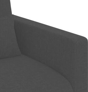 Nowoczesna sofa moduÅowa z ergonomicznej tkaniny w kolorze czarnym