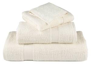 Ręczniki myjące premium solund 10 szt. kremowe 30x30 cm 600 GSM
