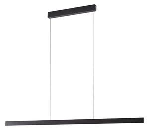 Lampa Wisząca Lucande, Mylosh, ściemnialny, czarny, jadalnia, aluminium, nowoczesny