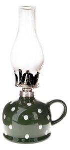 Ceramiczna lampa naftowa (wysokość 28 cm) – Dakls