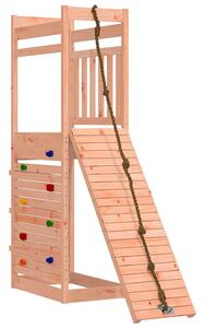 Drewniany plac zabaw ze ściankami wspinaczkowymi - Elofi