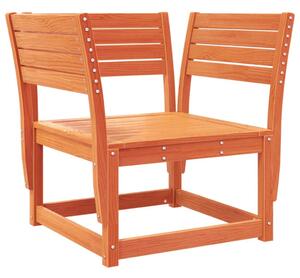 Krzesło ogrodowe, woskowy brąz, lite drewno sosnowe