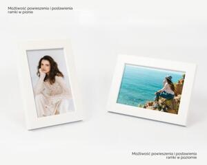 Biała ramka na zdjęcia w rozmiarze 10x15 cm FRAMAI®