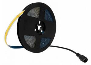 Taśma LED 320 COB 24V IP20 6000K 5m ściemnialna zestaw ze sterownikiem i zasilaczem Ecolight