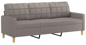 Sofa 3-osobowa z podnÃ³Å¼kiem, taupe, 180 cm, tkaninÄ