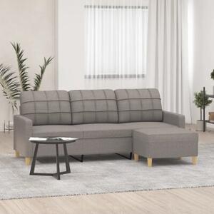 Sofa 3-osobowa z podnÃ³Å¼kiem, taupe, 180 cm, tkaninÄ