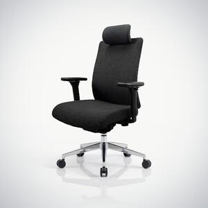 Fotel biurowy ergonomiczny czarny VECTOR