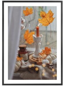 Czarna ramka na zdjęcia w rozmiarze 50x70 cm LUCA®
