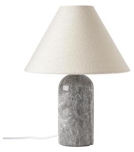 Lampa stołowa z marmurową podstawą Gia