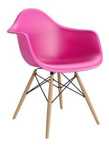 Krzesło P018W PP różowy