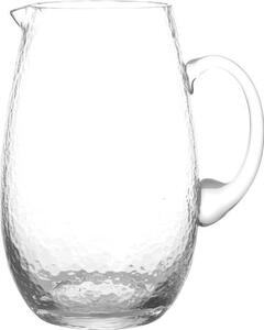 Dzbanek ze szkła dmuchanego Hammered, 2 l