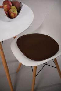 Poduszka na krzesło Side Chair brązowa