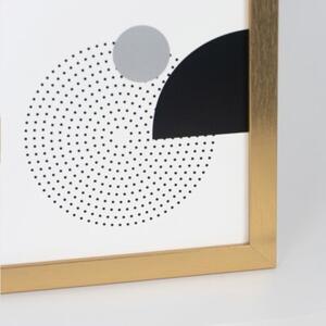 Złota ramka na zdjęcia w rozmiarze 15x21 cm FRAMAI®