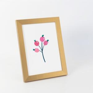 Złota ramka na zdjęcia w rozmiarze 15x21 cm FRAMAI®