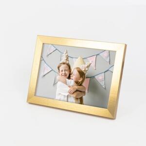 Złota ramka na zdjęcia w rozmiarze 15x21 cm FRAMAI®