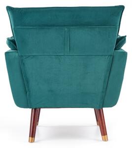 Halmar Fotel Rezzo Salon Klasyczny Ciemno Zielony