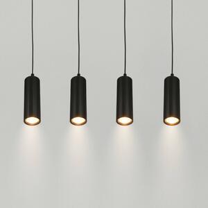Briloner Lampa wisząca Ida, możliwość ściemniania, czarny, kuchnia, metal, nowoczesny