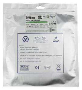 Taśma LED COB 480 9W/m zielona 12V IP65 5m ściemnialna do łazienki Ecolight