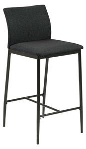 Hoker krzesło barowe do kuchni i wyspy z oparciem 67 cm loft