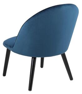 Krzesło Manley VIC navy blue tapicerowane